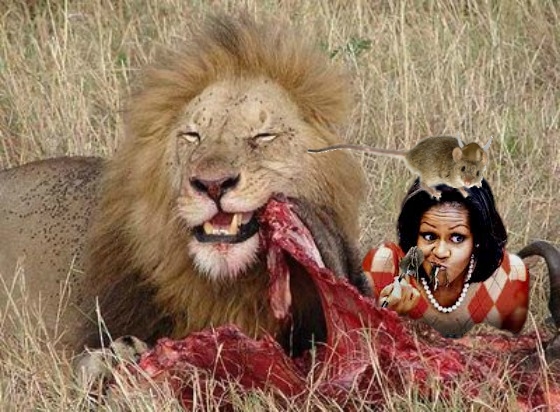 lion michelle eating.jpg