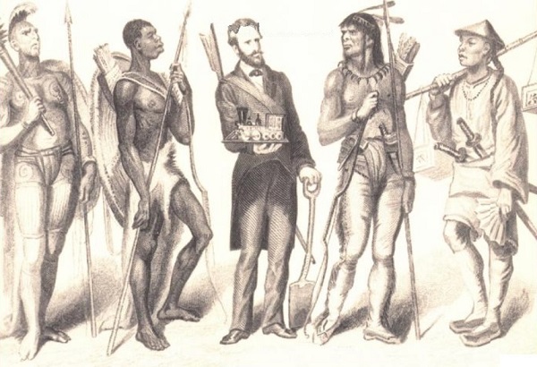 ethno-anthropo.(cover - Peter Wood, Diversity - The Invention of a Concept, Encounter Books 2003).(from Rev. John George Wood, The Uncivilized Races or Natural History of Mankind, vol. 2, London 1869).(w=600).jpg