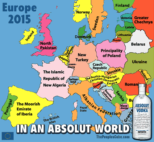 Funny Europe Map