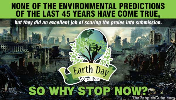 Image result for GWPF Earth Day