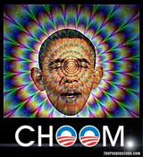 Funny Obama picture - Pot smoking Choom Gang