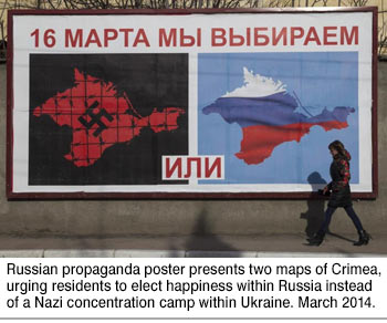 Crimean referendum poster