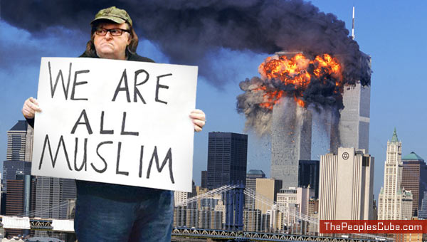 Image result for images of michael moore we are all muslim