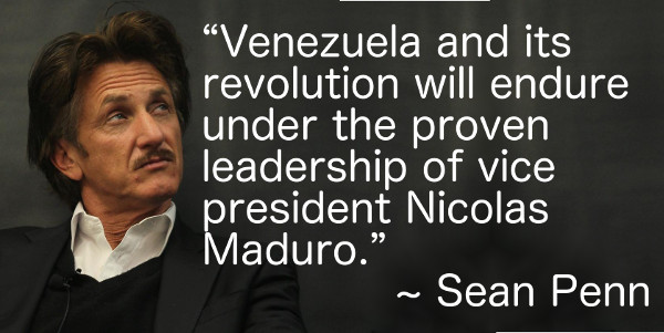 Sean Penn Venezuela quote