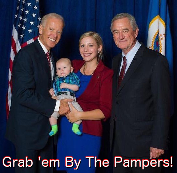 Biden: "Grab 'em by the pampers!"
