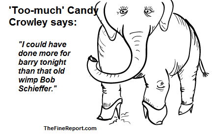 Elephant in heels blank Candy Crowley.png