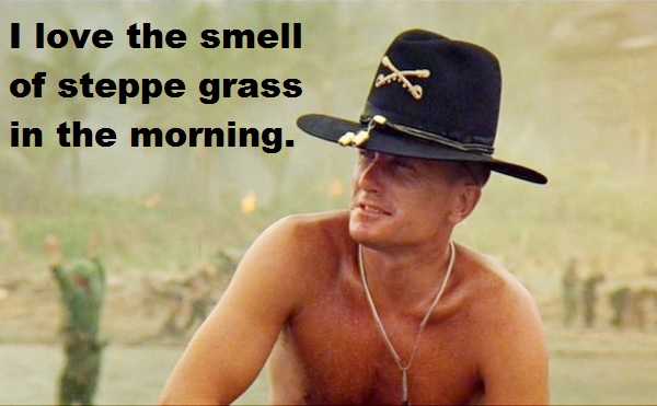 I love the smell of steppe grass in the morning.jpg