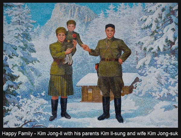 NKOR.Kim Jong il.Happy Family - Kim Jong-Il with his parents Kim Il-sung and wife Kim Jong-suk.(600).jpg