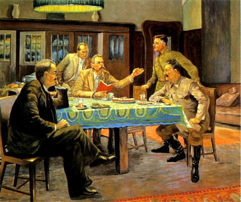 Gorki_Reading_to_Stalin.Viktor_Govorov.1942.jpg