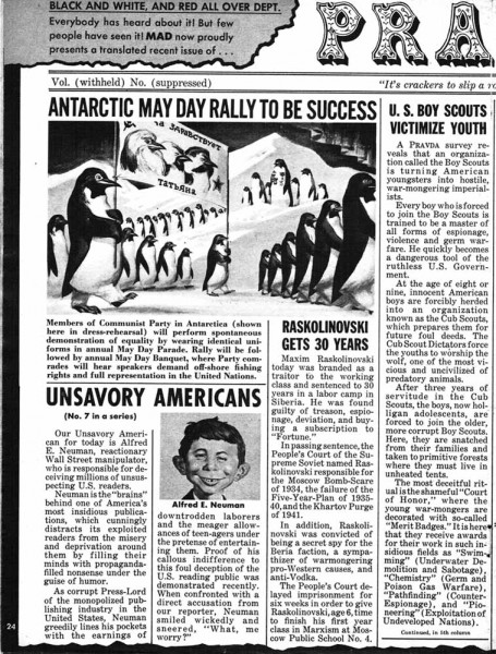 1958 Mad pravda satire page 1c.jpg