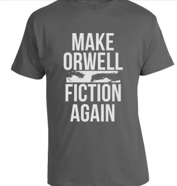 Orwell Fiction Again Tshirt.jpeg