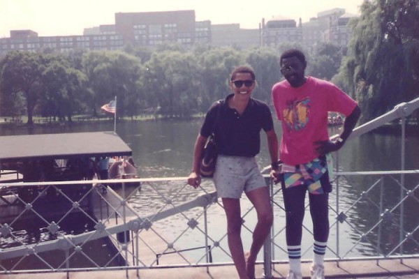 Barack and Malik in Boston in 1990.jpg