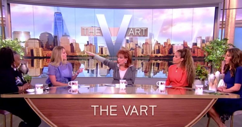 Joy Behar expresses a fascist view on &quot;The Vart&quot; this week (or was is a fascist Vart on &quot;The View?&quot;).