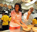 MICHELLE OBAMA AT COOKING SCHOOL.jpg