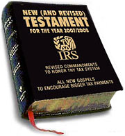 irs bible political humor