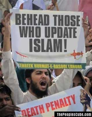 Adobe Acrobat Update and Muslims funny cartoon