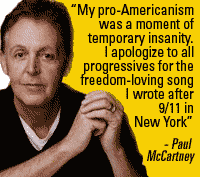 mcartney 911 freedom progressive satire