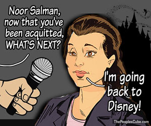Noor Salman does Disney