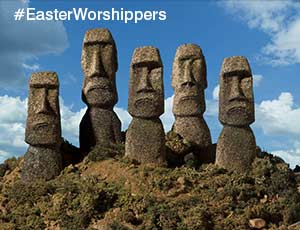 Easter Worshippers