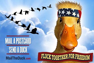 Freedom Duck helps Duck Dynasty fight A&E
