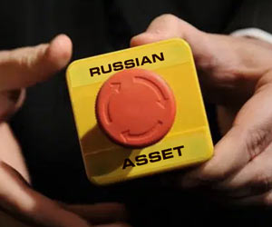 Russian asset button