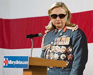 Hillary's medals