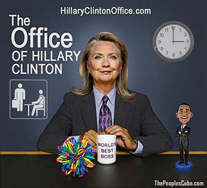Hillary Clinton Plays Boss in New Season of 'The Office' funny picture