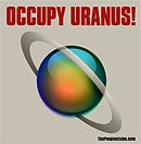 Occupy Wall Street Occupy Uranus Funny Cartoon