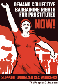 Unionize Sex Workers Parody Poster