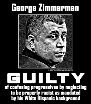 George Zimmerman - Travon Martin Guilty poster