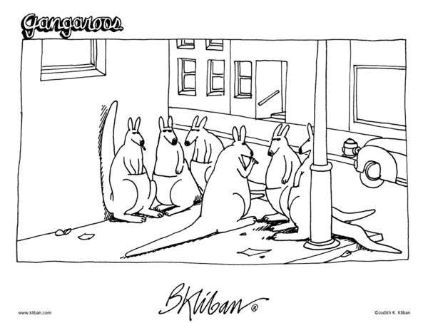 Kliban Gangaroos.jpg