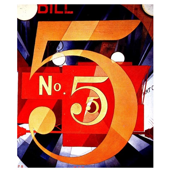 Charles Demuth.I Saw the Figure 5 in Gold.(1928).(h=600).jpg